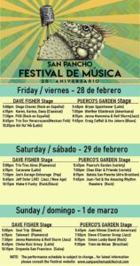 San Pancho Music Festival 2020